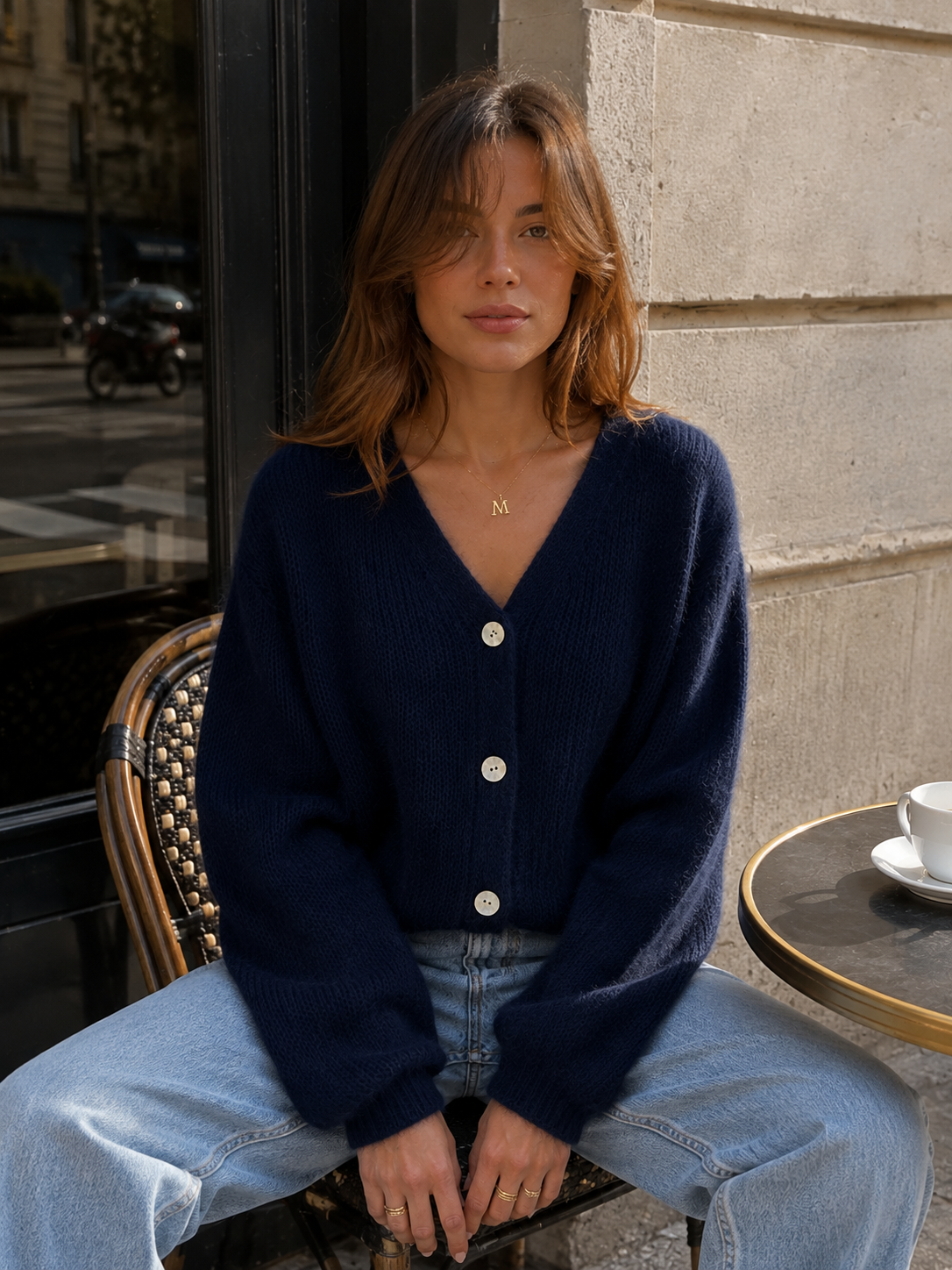 Gilet AUDE - Mohair