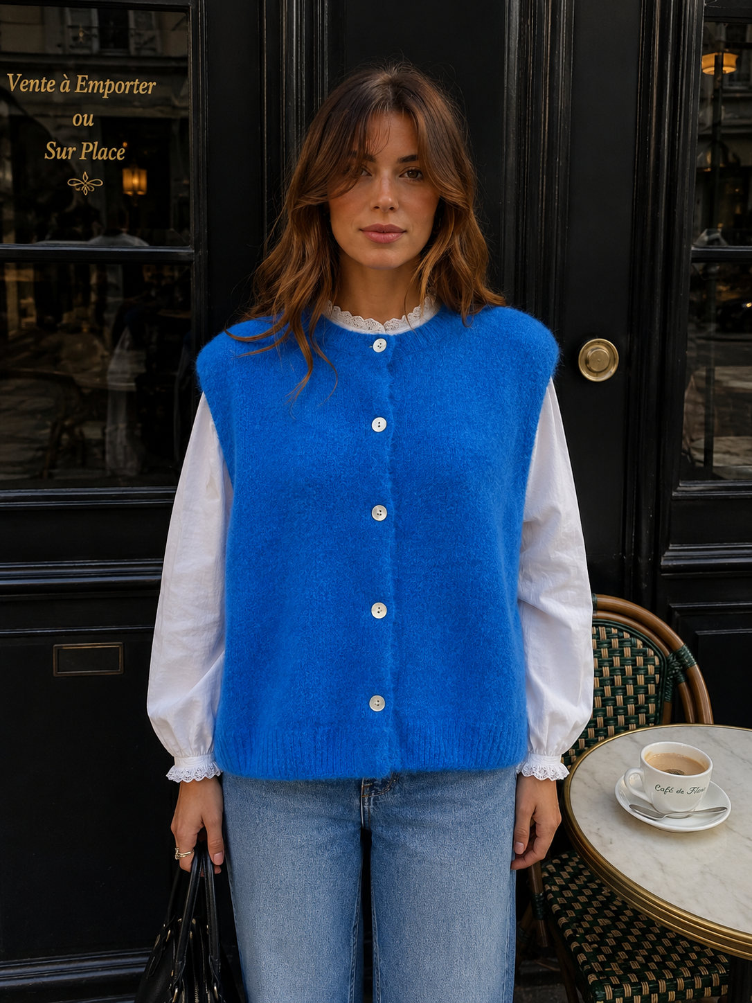 Gilet LIVYA - Superfine Alpaga
