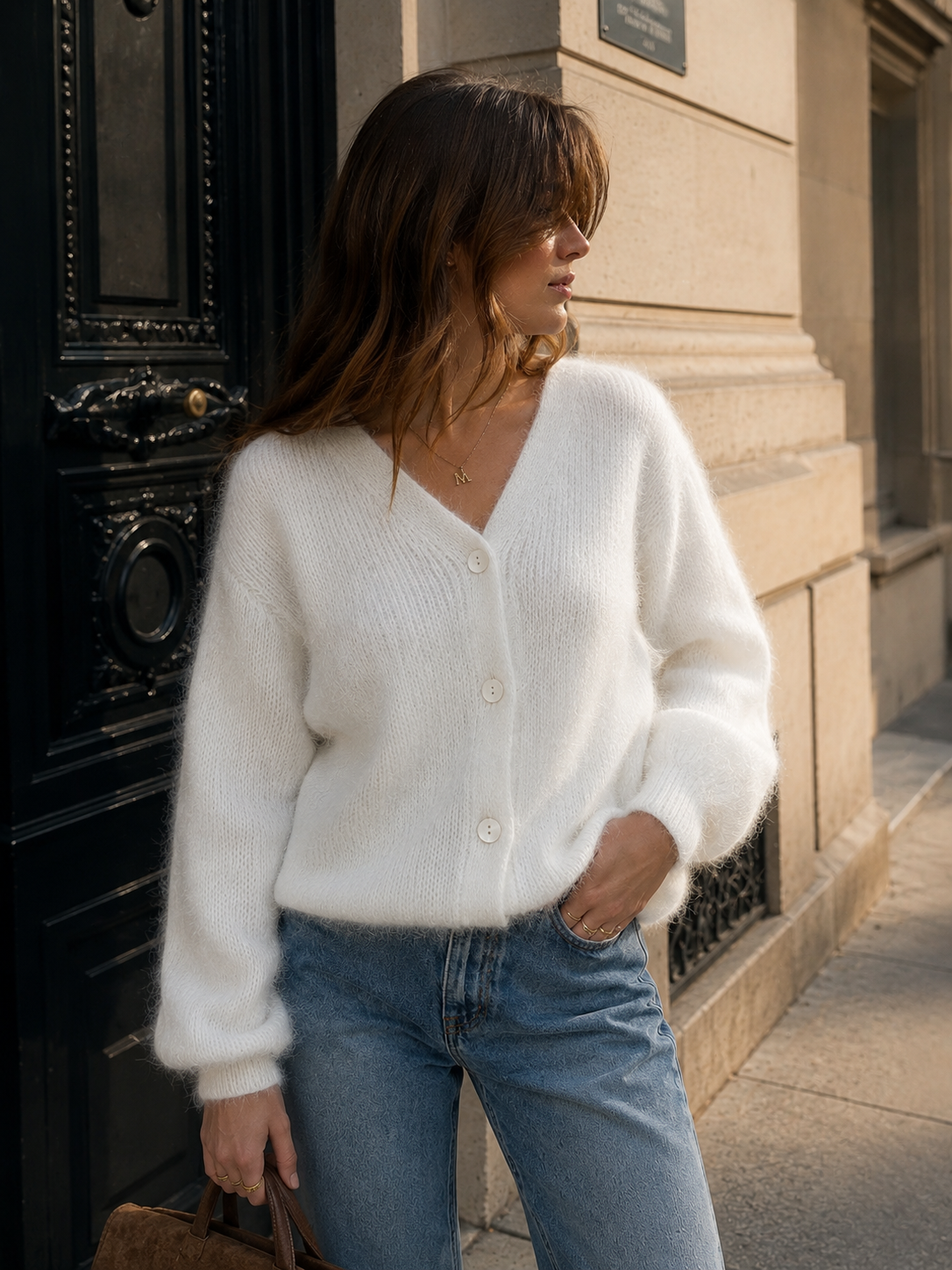 Gilet AUDE - Mohair