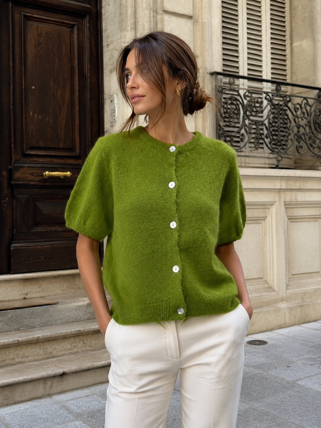 Gilet MICHELLE - Superfine Alpaga