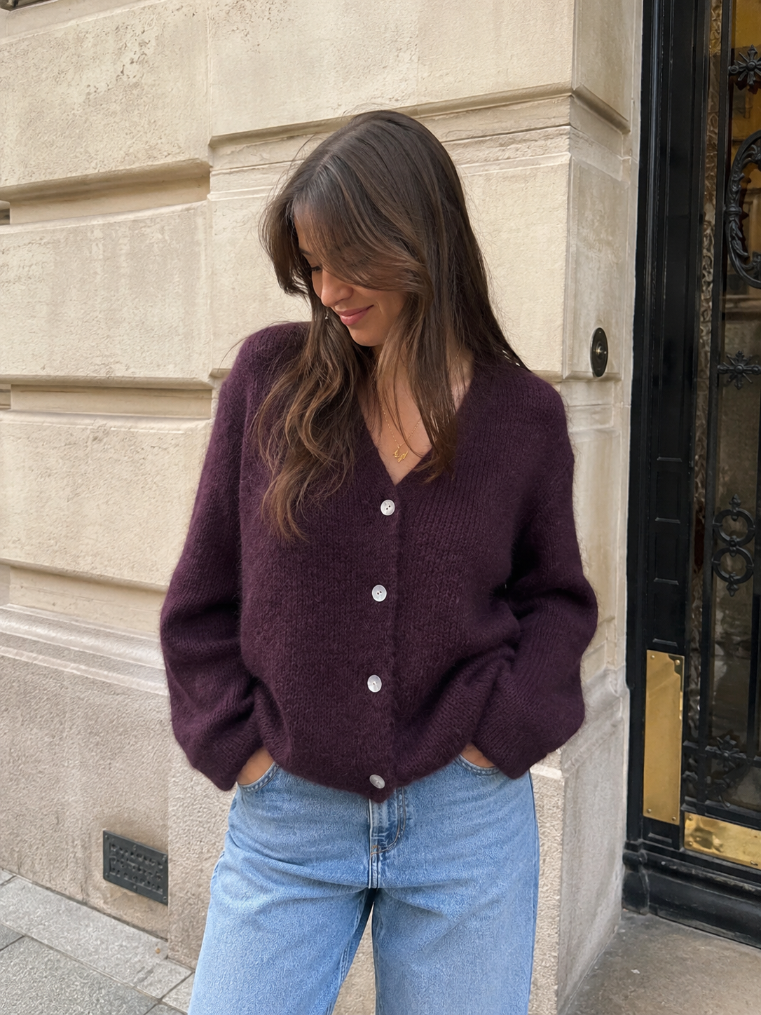 Gilet AUDE - Mohair